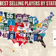 Illustration for article titled The Best-Selling Throwback Jerseys By State